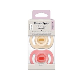 2er-Pack Schnuller ultra light 6-18M