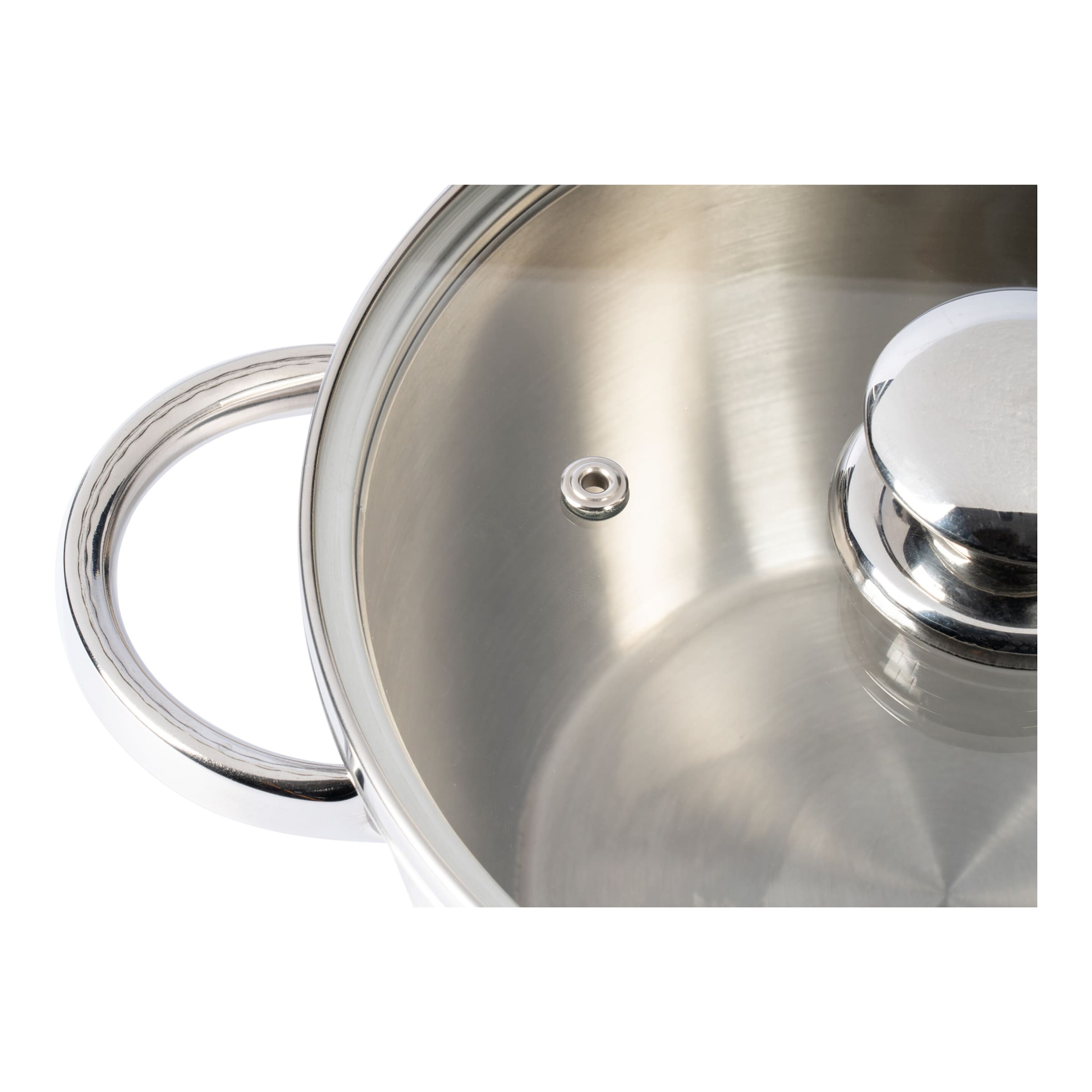 Edelstahl-Topfset "Brillant", 4-teilig