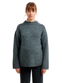 Umstands-Pullover aus Wollmix