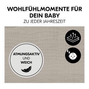 Textil-Bezug Musselin für Alpha Bouncer