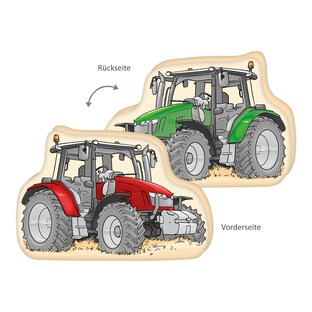 Kissen Traktor 36x24 cm