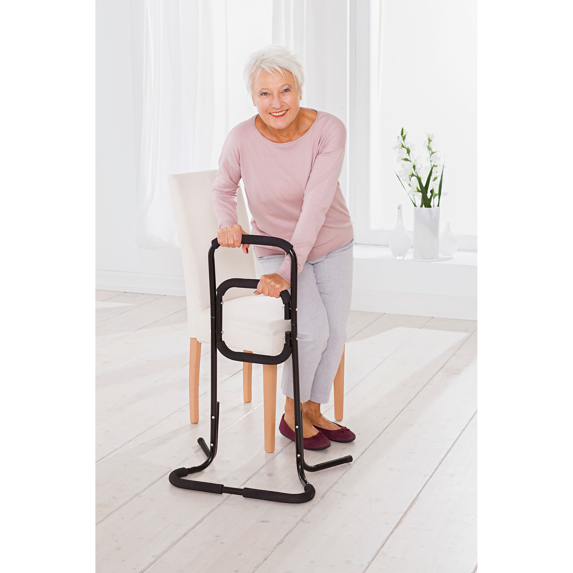 Aufsteh-und Sitzhilfe
