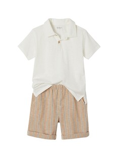 Festliches Jungen-Set: Poloshirt & Shorts