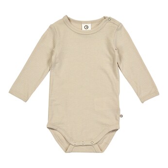 Tencel-Body langarm Rippqualität