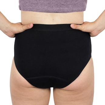 High-waist Slip mit Saugeinlage