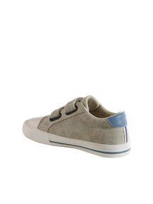 Kinder Stoff-Sneakers mit Klett und Anziehtrick