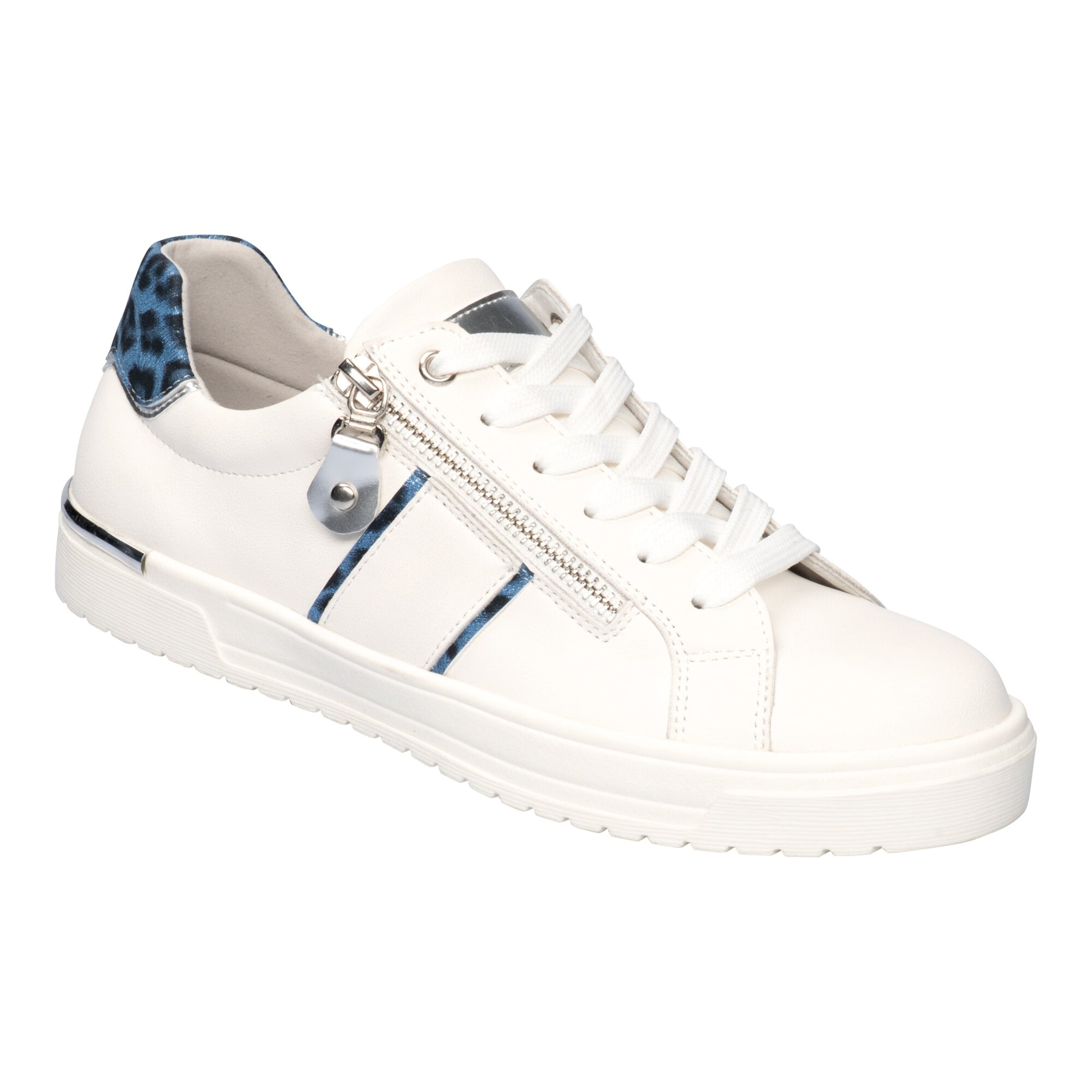 wonderwalk Leder-Komfortsneaker „Leonie“