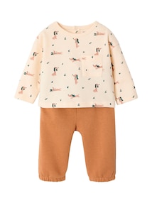 Baby-Set mit Shirt und Hose