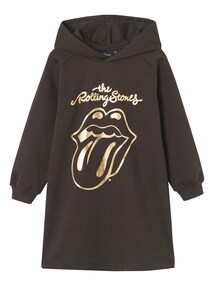 Sweatkleid mit Kapuze und Raglanärmel Mädchen THE ROLLING STONES