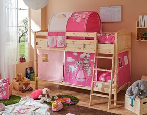 Etagenbett Erni Country Kiefer Natur