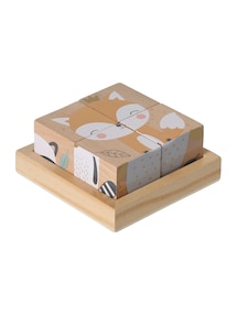 Baby Würfelpuzzle MÄRCHENWALD, Holz FSC®