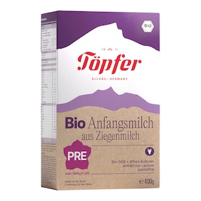 Bio Anfangsmilch PRE Ziege, 400g