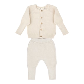 2-tlg. Set Strickjacke und Strickhose