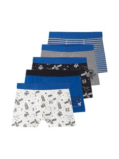 5er-Pack Jungen Boxershorts aus Stretch, Weltraum Oeko-Tex