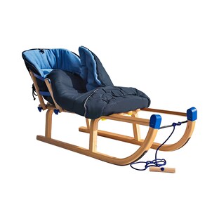 Luge en bois Colint Davos 100 cm, avec chancelière