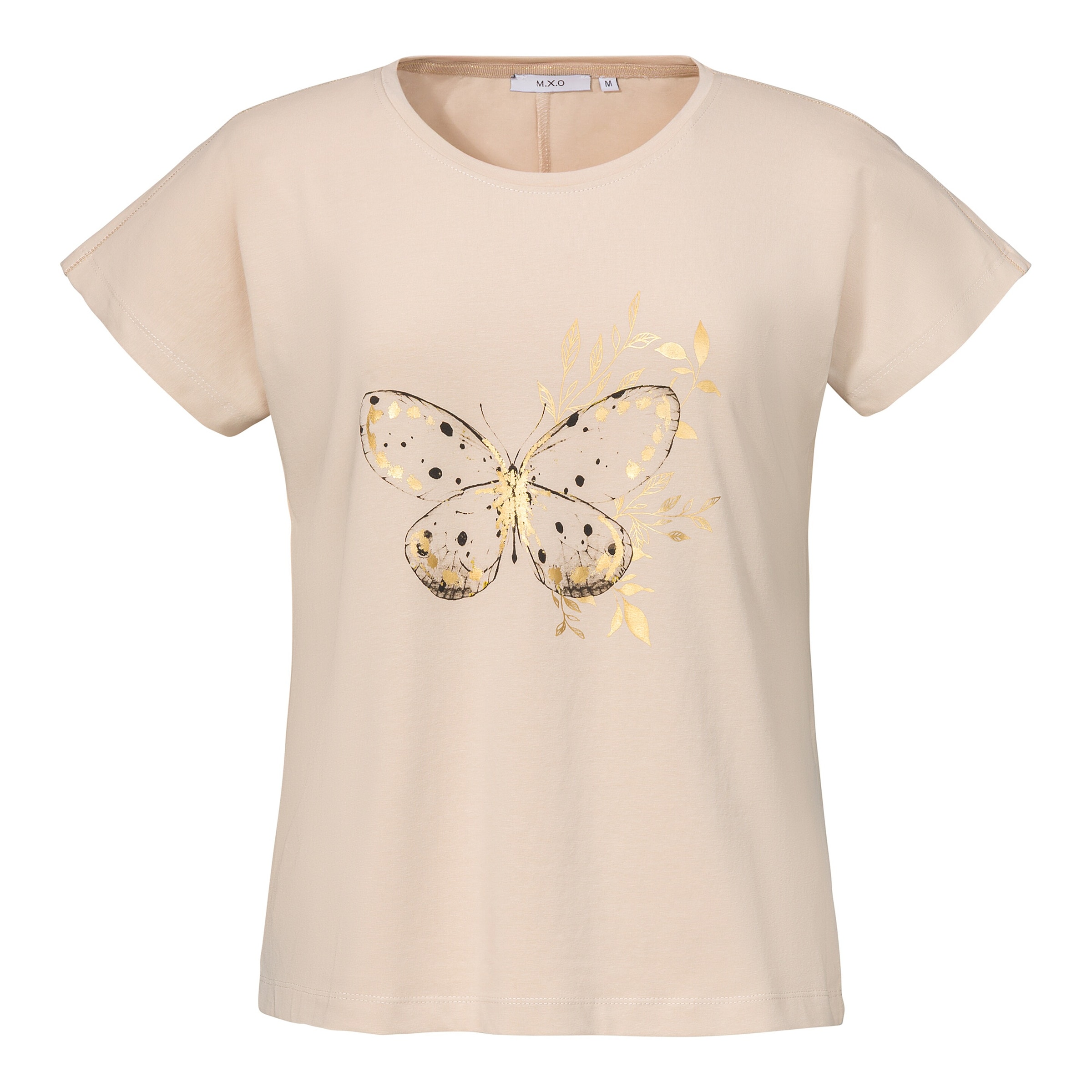 Shirt „Mariposa“ beige S Damen