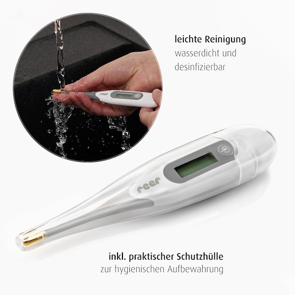 Digitaler Thermometer mit flexibler Spitze – Storchenstube für Mutter & Kind