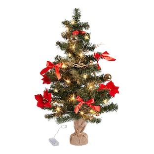 Maxi-kerstboom met leds "Versierd"