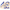 Kindergartenrucksack Mini Square Backpack Happy Trails