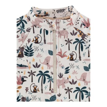 Badeshirt langarm mit UV-Schutz Safari