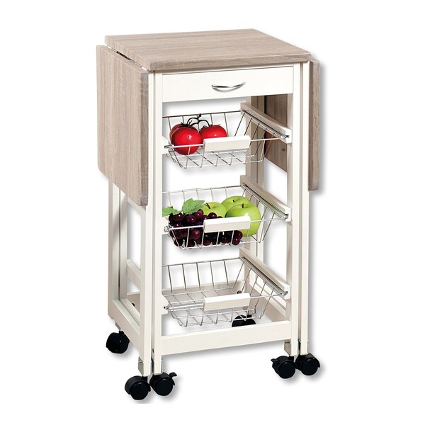 100 % garantiert KESPER - Küchenwagen moderne Seitenteilen | ausklappbaren Die mit Hausfrau beidseitig