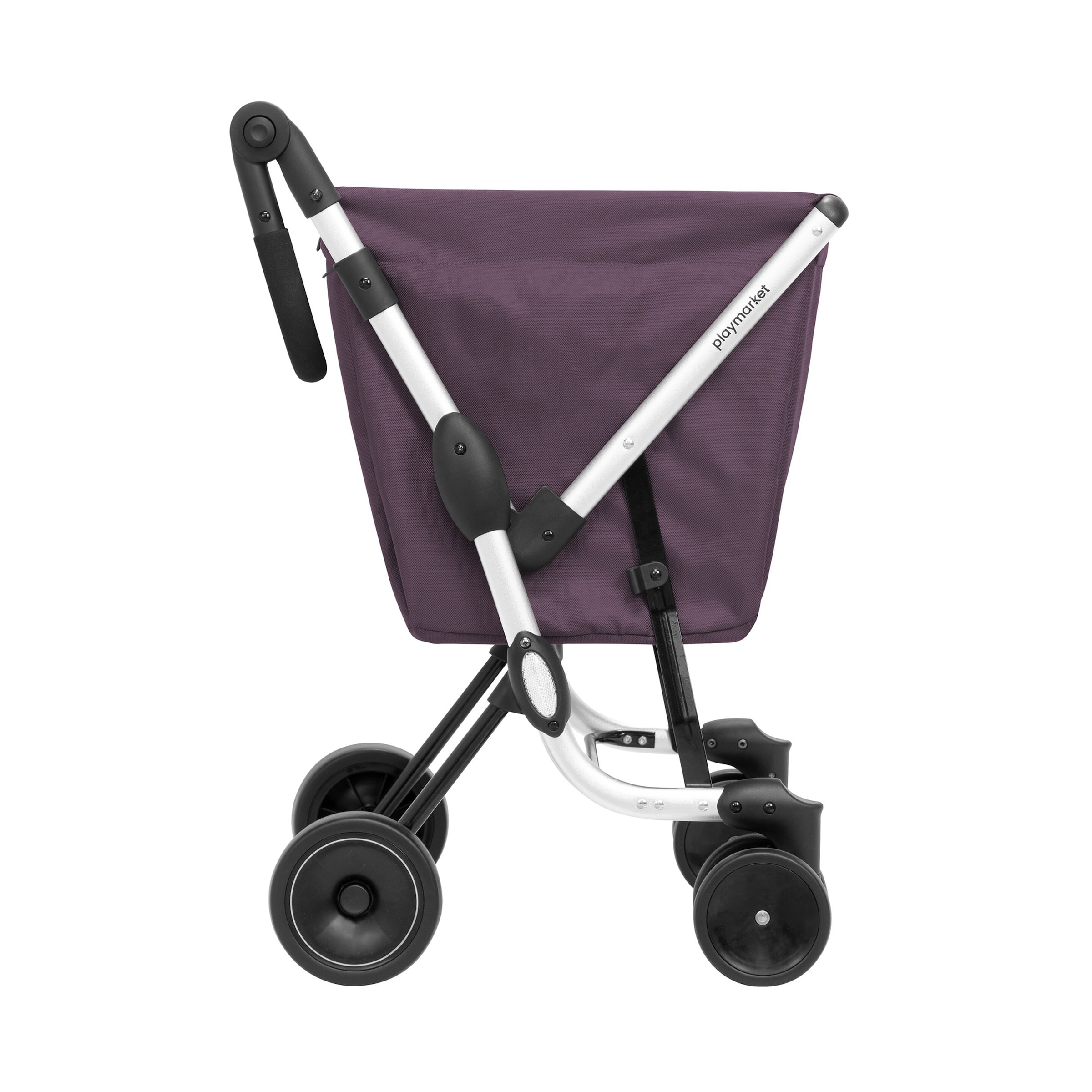 Einkaufstrolley "We Go Basic"