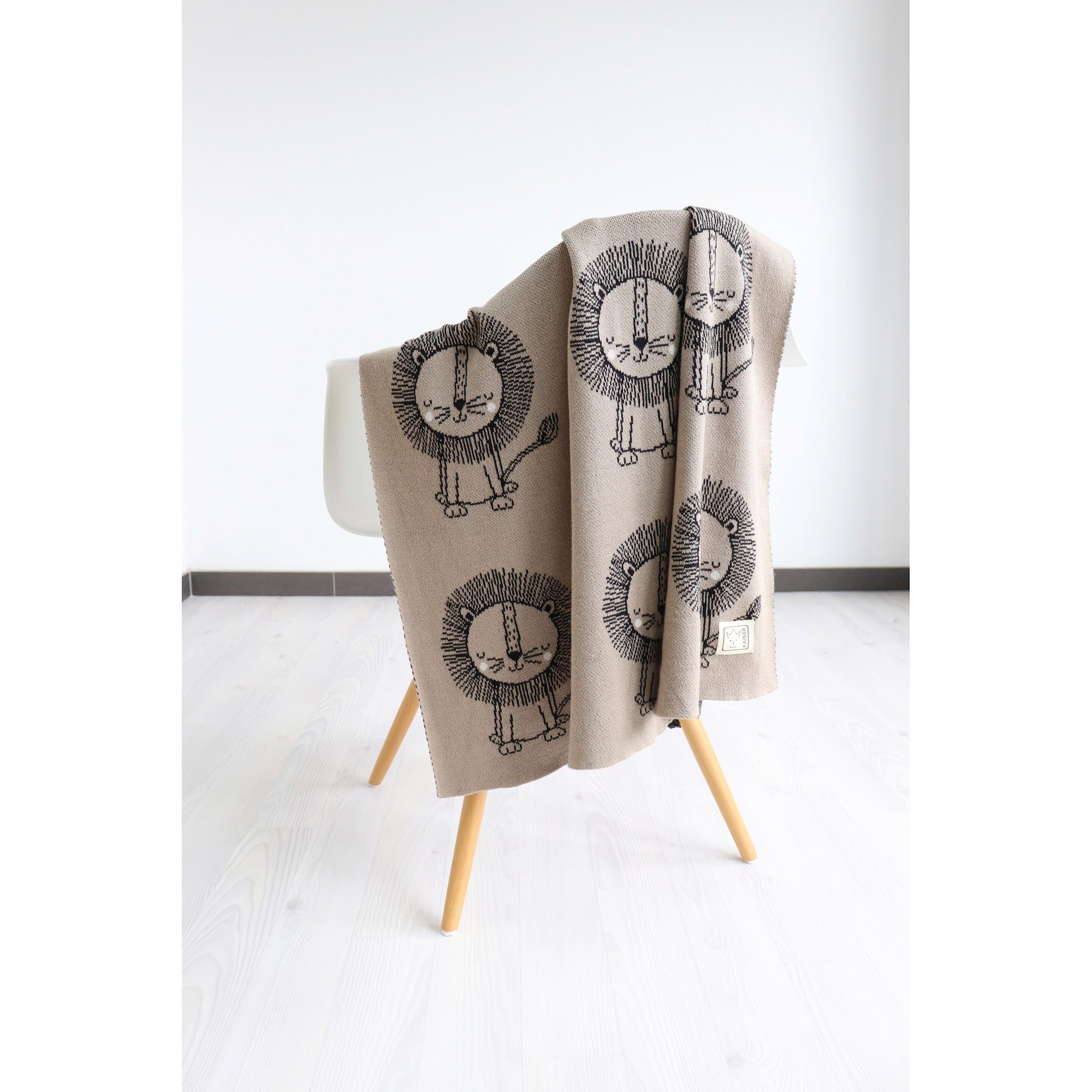 Babydecke Strick 80x100 cm Organic Cotton