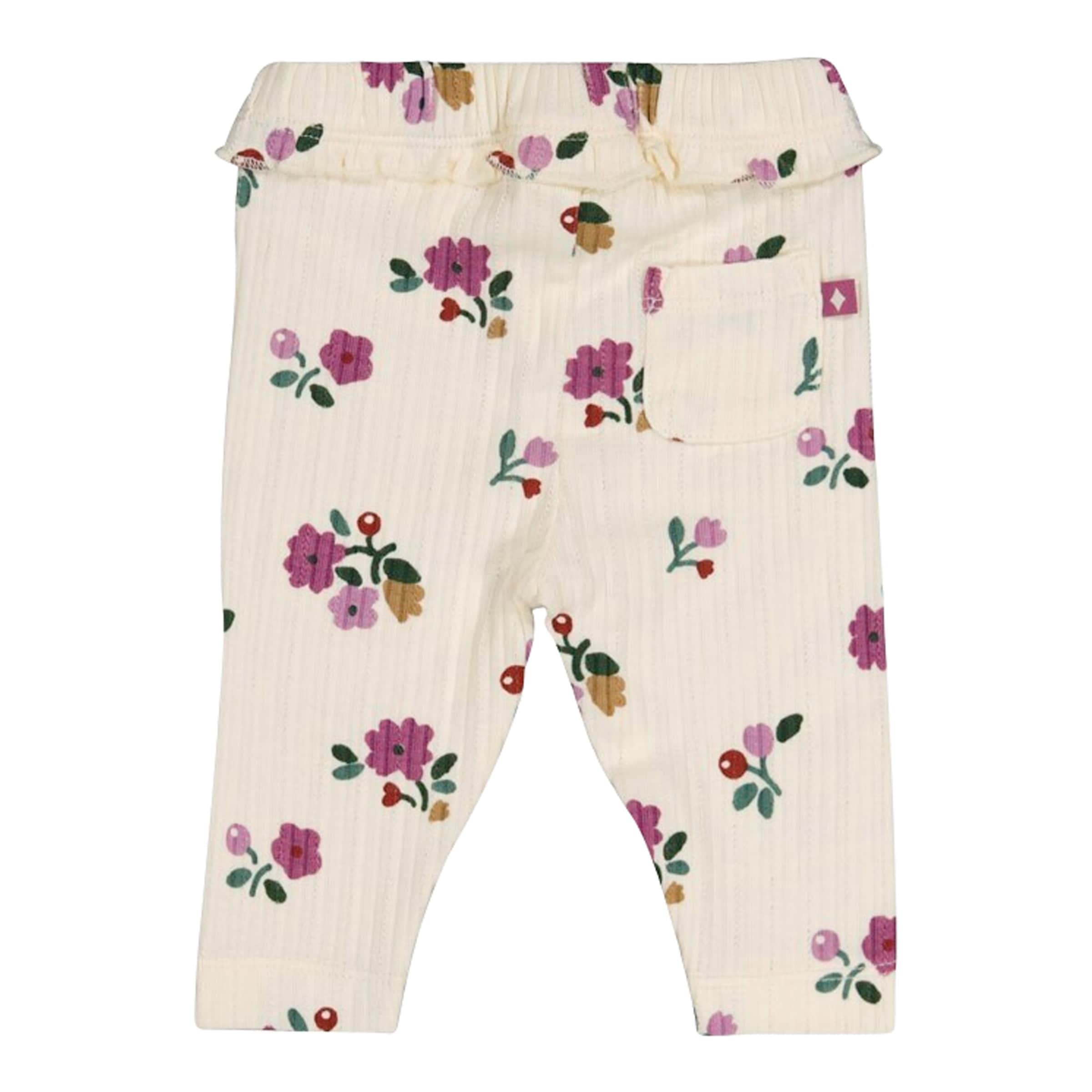 Feetje Leggings Blumen Rippqualität