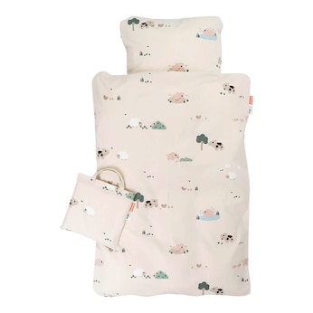 Parure de lit Tiny farm 40x60 / 100x135 - 100x140 cm
