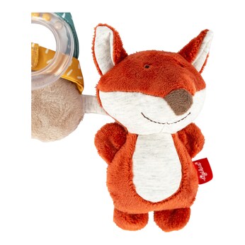 Babyschalenanhänger Fuchs Yellow