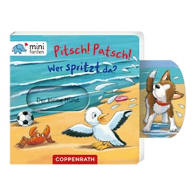 Livre d’images cartonné Pitsch! Patsch! Wer spritzt da?