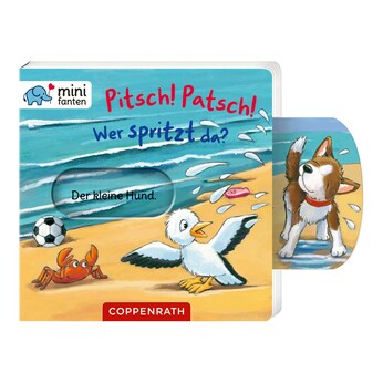 Pappbilderbuch minifanten Pitsch! Patsch! Wer spritzt da?