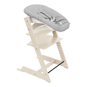 Bundle Treppenhochstuhl inkl. Newborn Set Light Grey