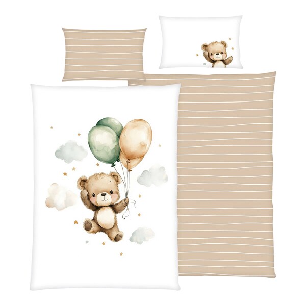 weiß / beige / Ballon Teddy