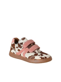 Klett-Sneakers aus Leder Mädchen
