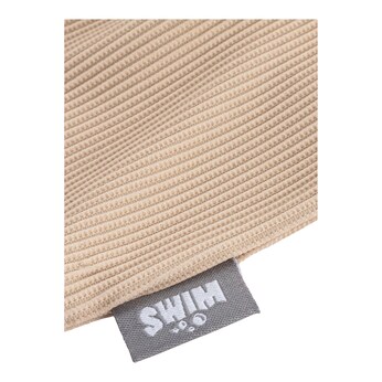 Capri-Schwimmleggings mit Windeleinsatz und UV-Schutz Rippqualität