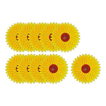 Pièges à mouches « Tournesol », 10 pièces