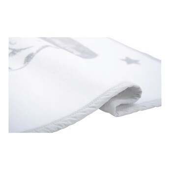 Babydecke Unicade mit Namen 75x100 cm
