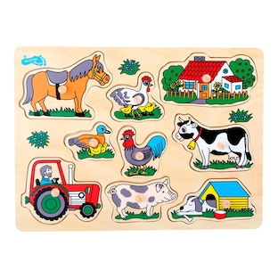 Greifpuzzle Bauernhof