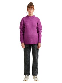 Umstands-Jeans mit geradem Bein und nahtlosem Einsatz am Bauch , Bundweite verstellbar