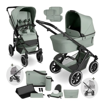 Kombikinderwagen Salsa 5 Air inkl. Wickeltasche, Moskitonetz und Regenschutz