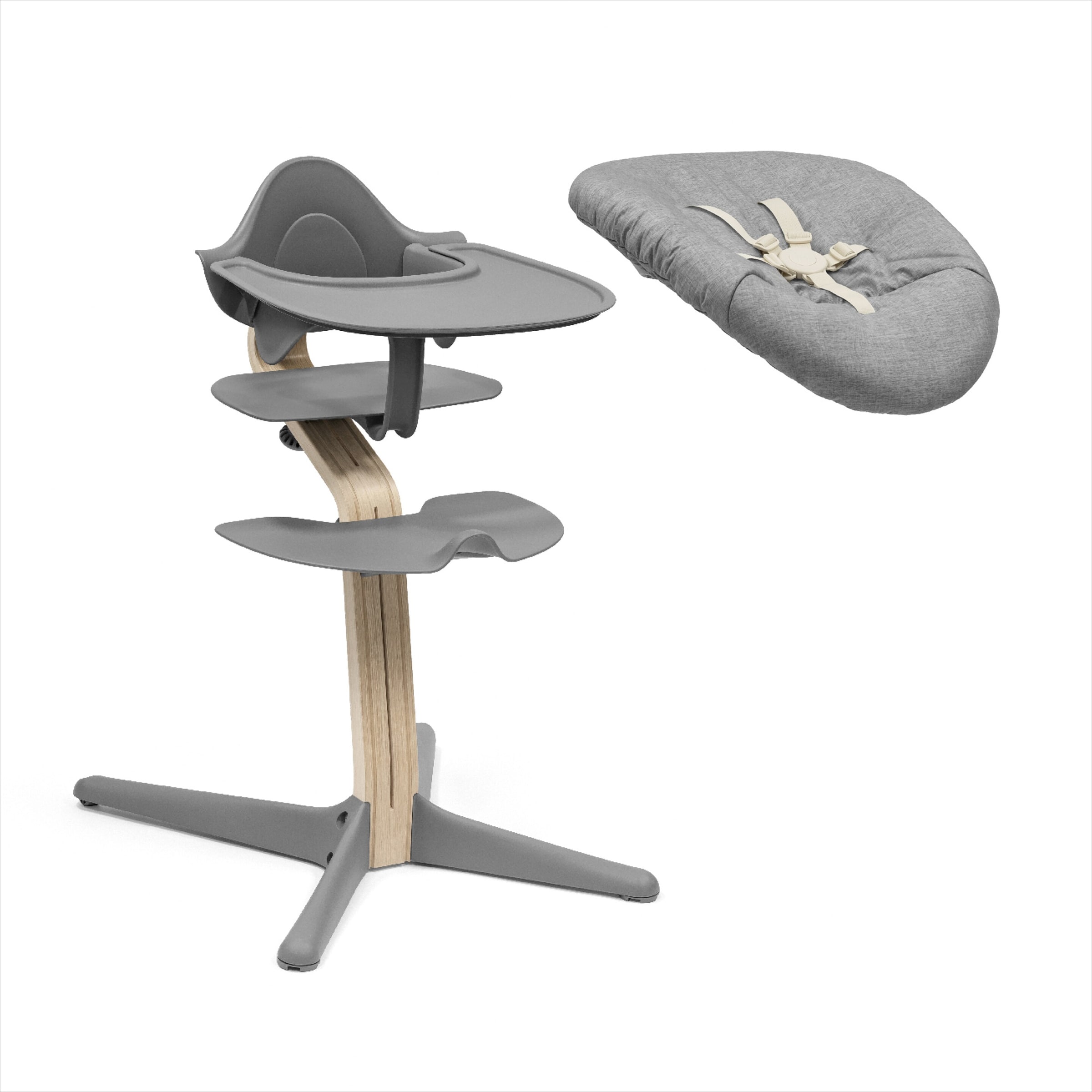 Stokke® Nomi Bundle Hochstuhl inkl. Newbornset, Babyset und Tray