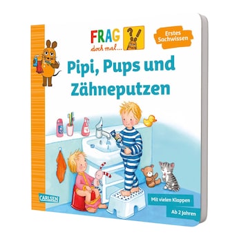 Sachbuch Frag doch mal die Maus: Pipi, Pups und Zähneputzen 