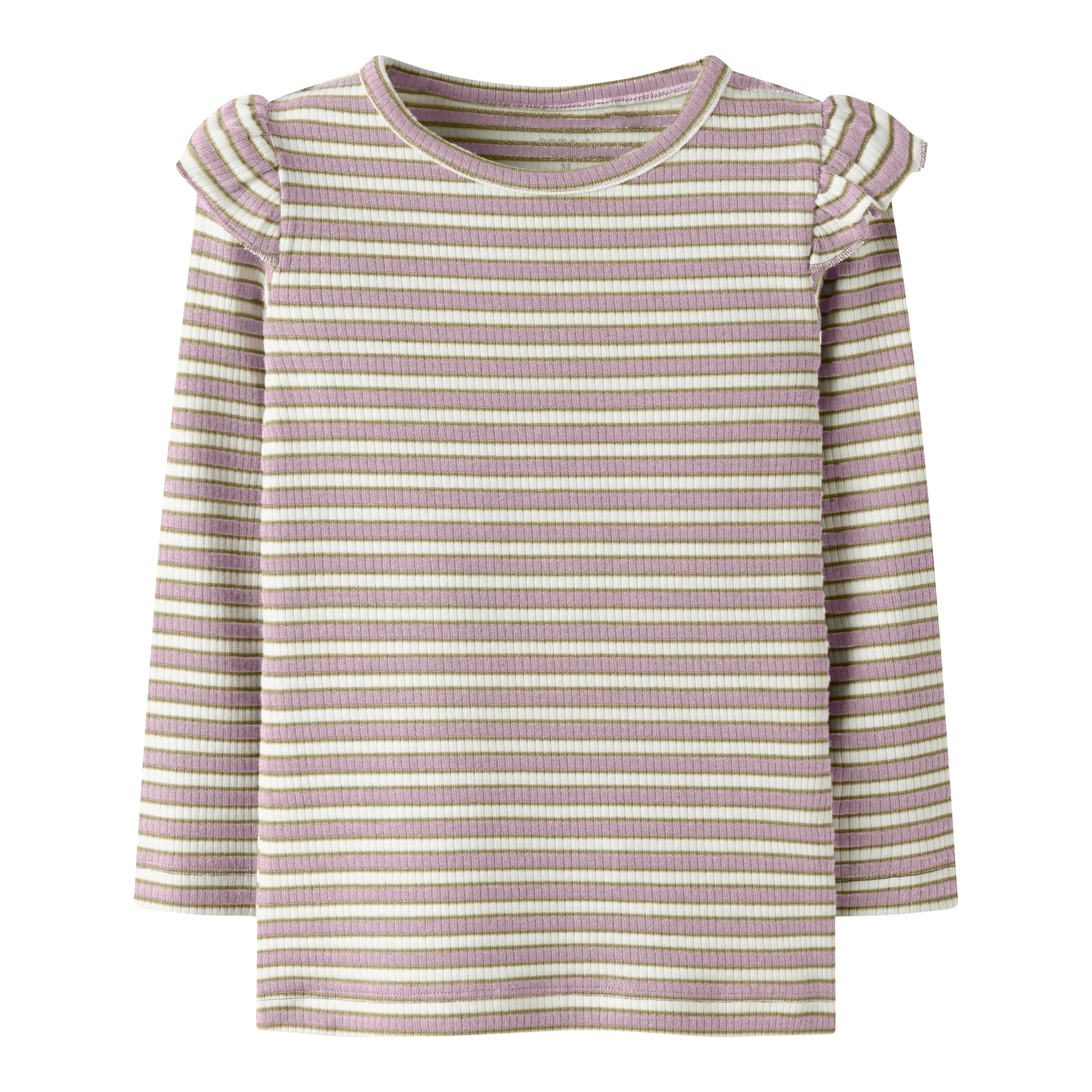 Name It Shirt langarm Ringel Rippqualität