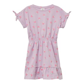 Kleid kurzarm Erdbeeren