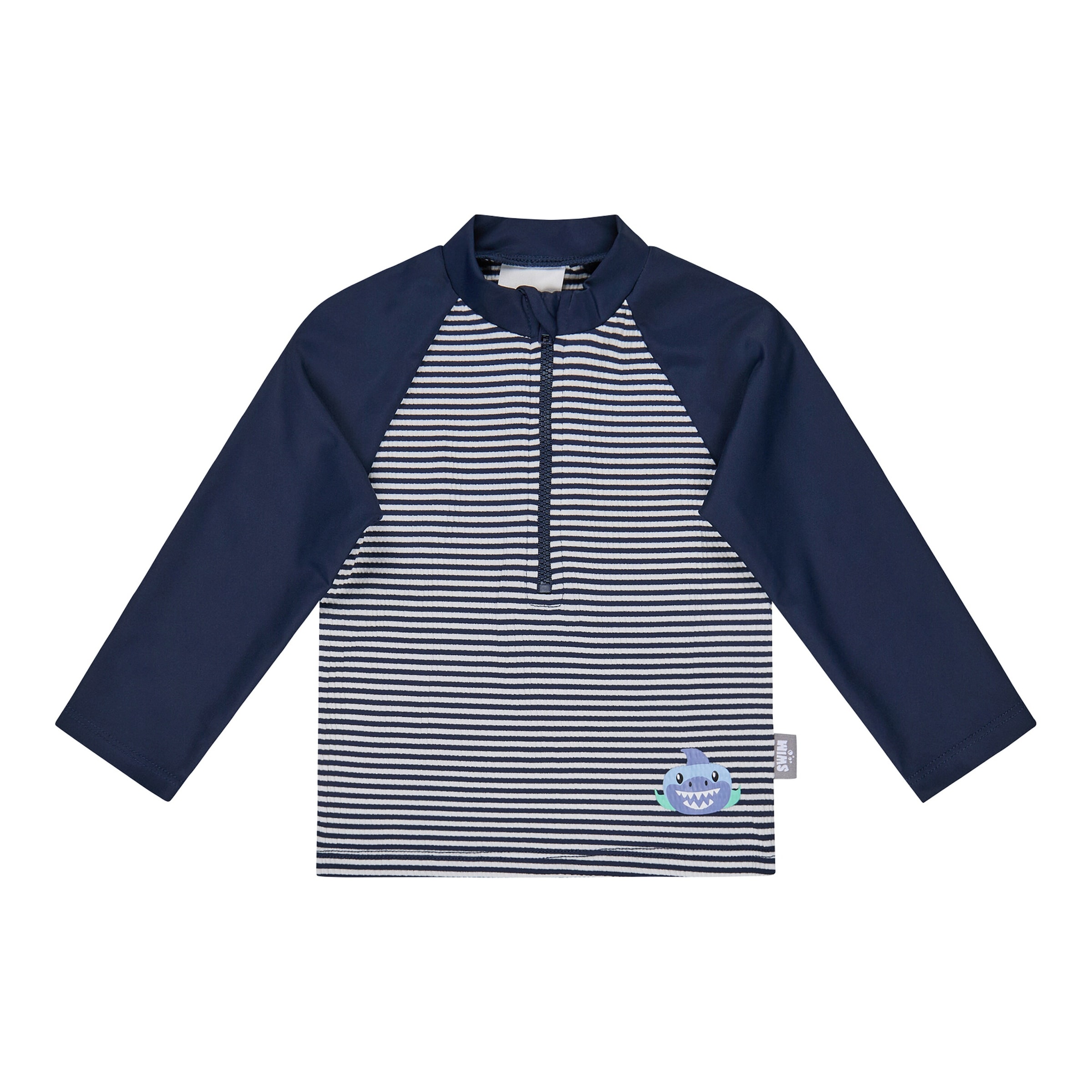 Sterntaler Herren Blau | Natur Badeshirt Langarm Mit Uv-Schutz Ringel Hai - Image 3