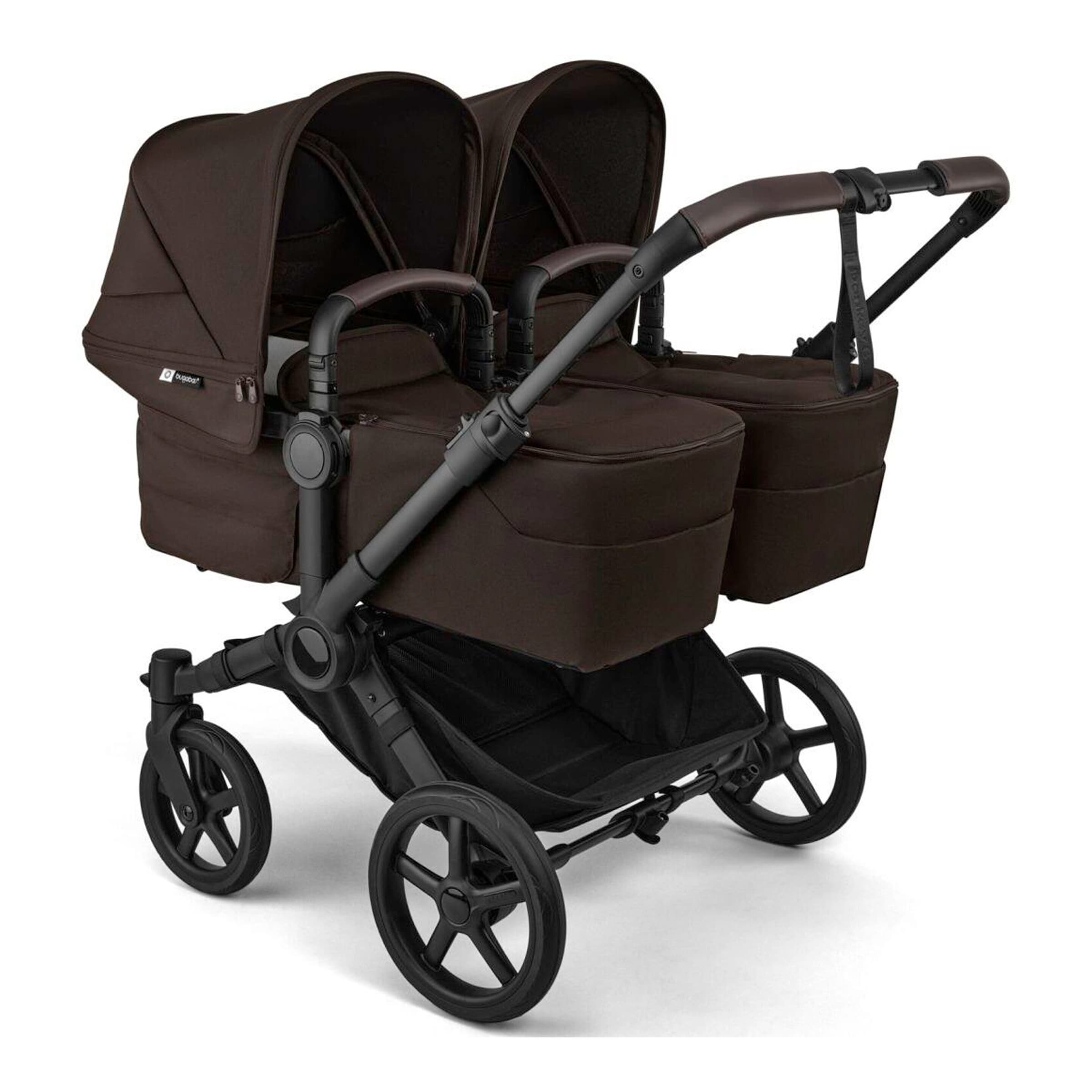 Bugaboo Donkey 6 Zwillings- und Kinderwagen Geschwisterwagen Twin braun