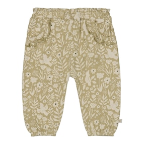 Pantalon en crêpe fleurs