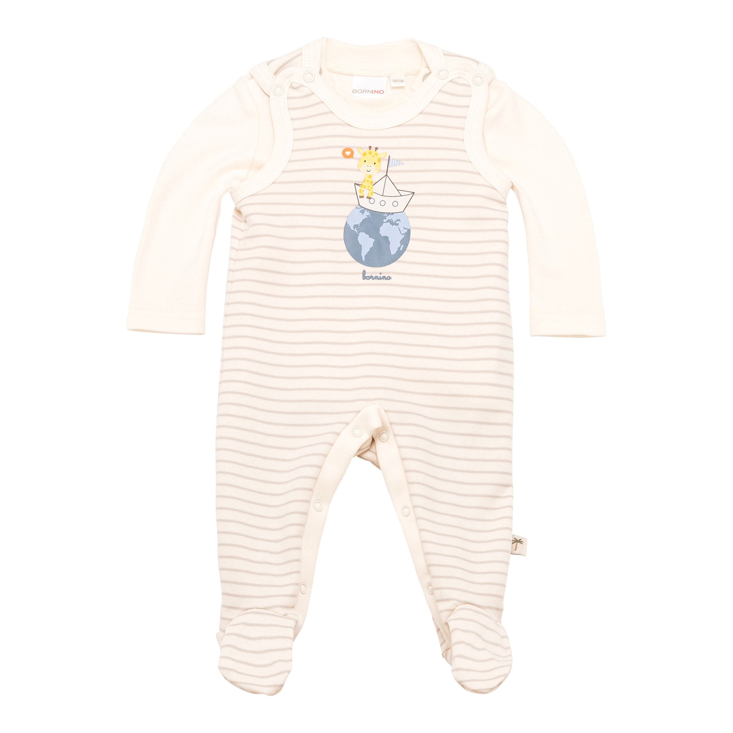 Bornino Sunny Adventure Strampler-Set 2-tlg. mit Shirt Sunny Adventure