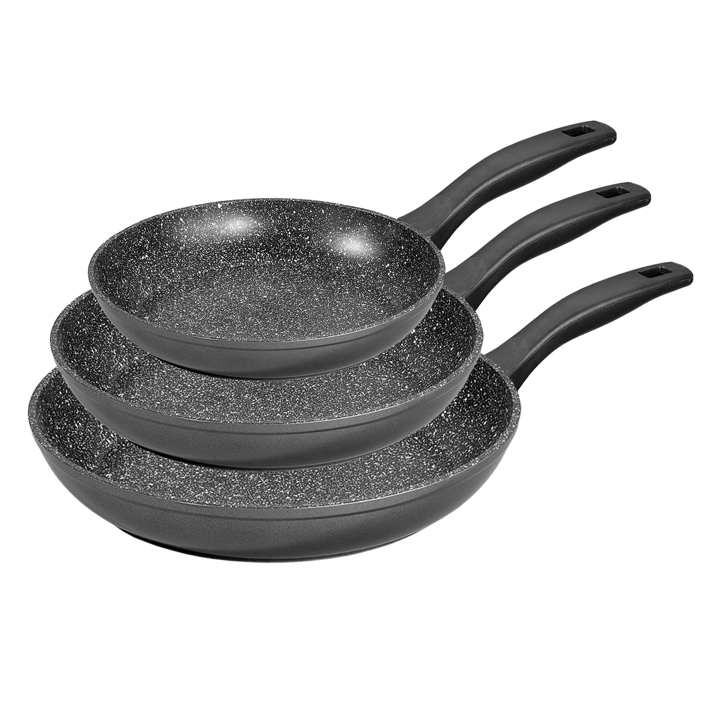STONELINE® STONELINE Made in Germany Pfannen-Set 3-teilig 20/24/28 | ohne Deckel